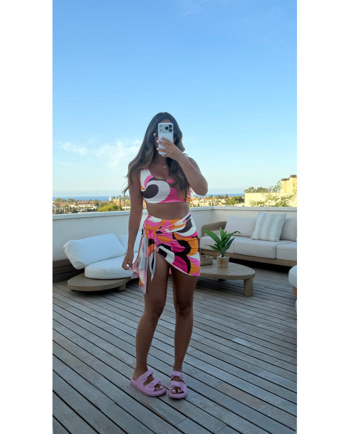 Maillot de Bain 3 pièces Bandana Choco